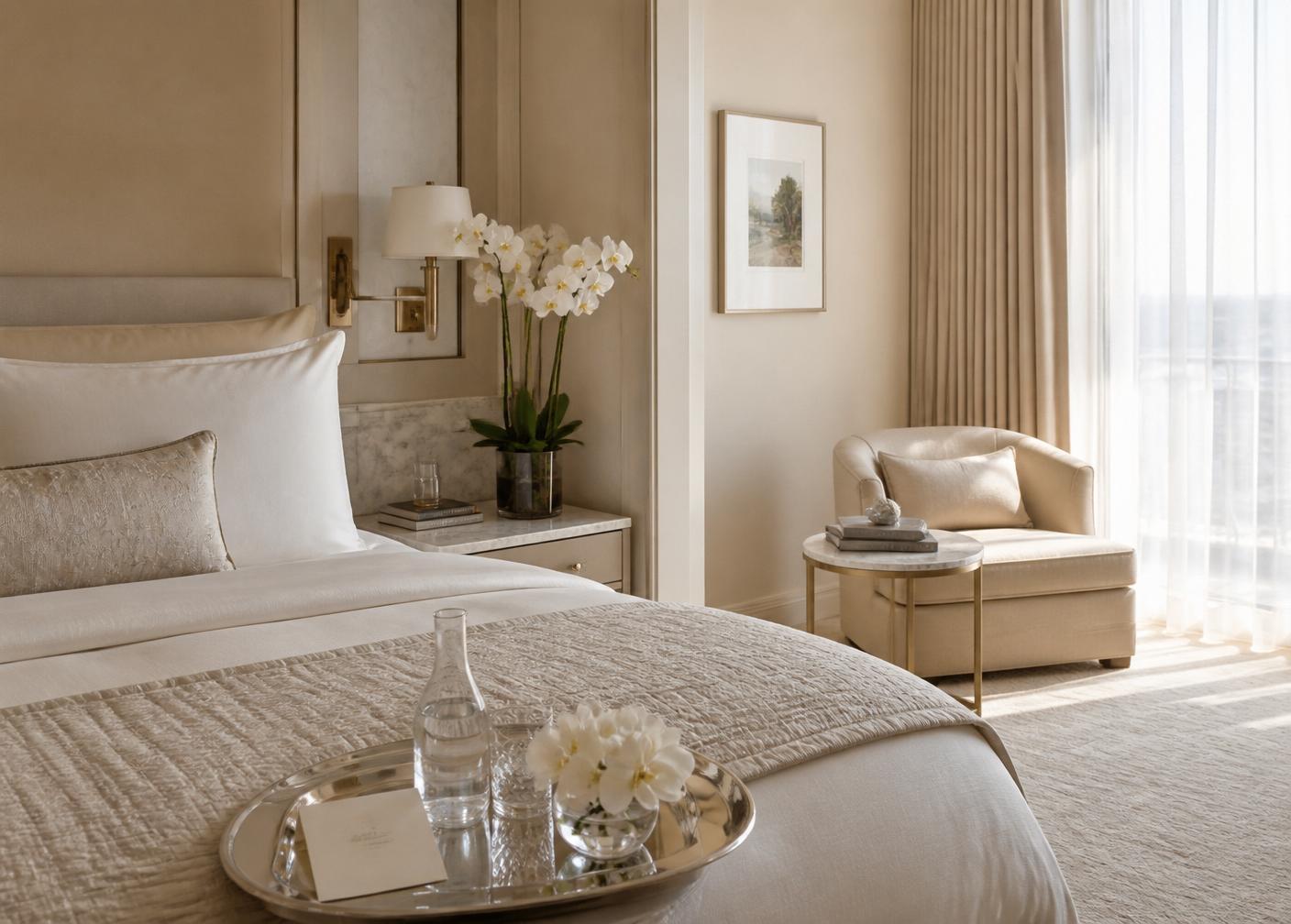 A serene suite prepared by Nursing Suite